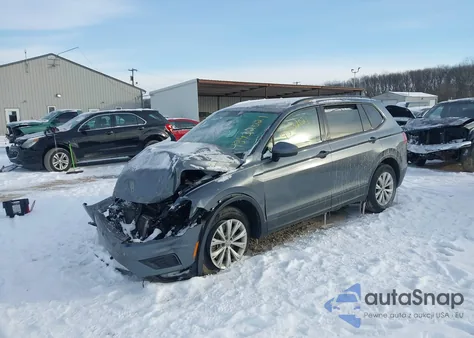 2020 Volkswagen Tiguan 2.0T S from USA, damaged, VIN 3VV0B7AX9LM132840